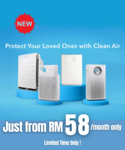 Coway air purifier RM58 promo - mobile